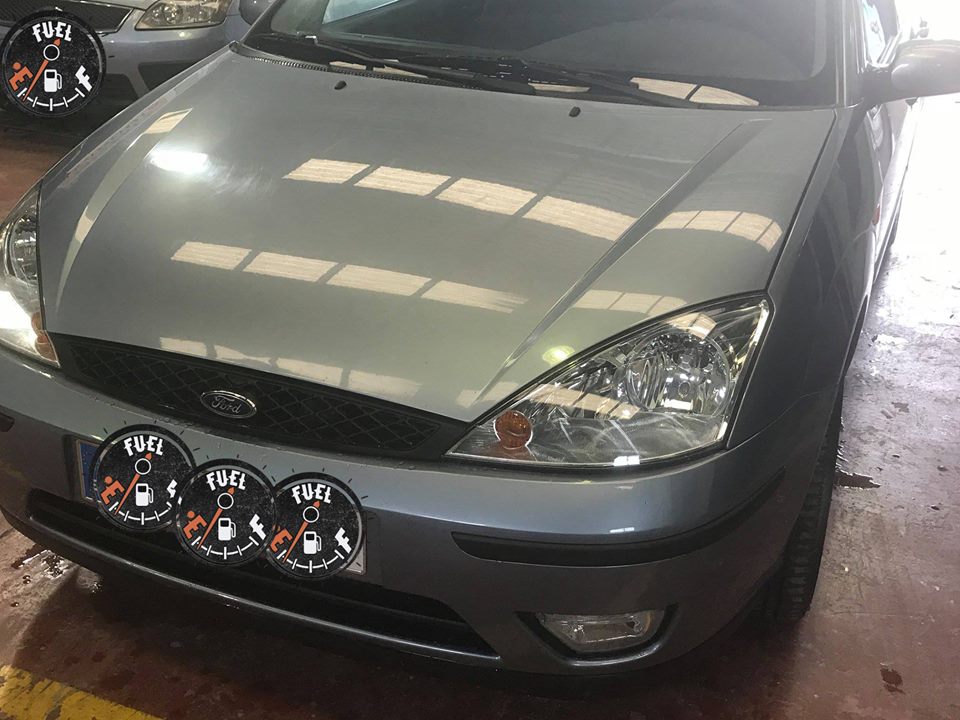 Reparación Ford Focus en Talleres Axarquía. ford focus verde, talleres axarquia, reparacion automovil, chapa y pintura, reparacion, taller concertado, taller cha y pintura, velez malaga,